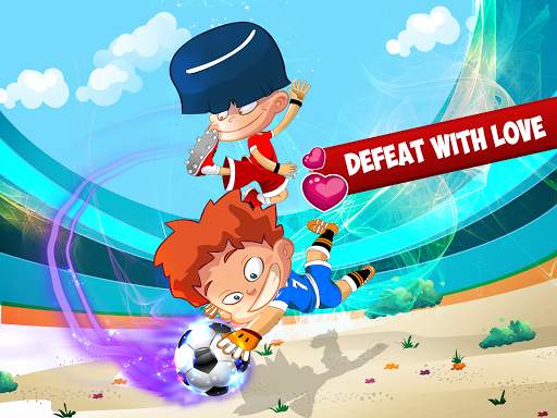 Lovers Head Soccer - Football Game Challenge screenshot 14