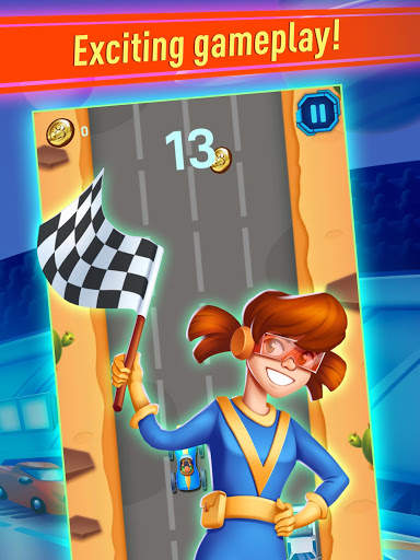 Ludichrome: Endless Car Racing Game screenshot 7