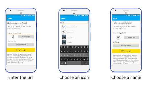 Anker - Website to App screenshot 2