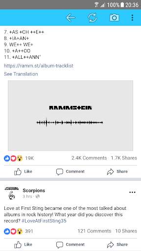 Multi for Facebook with color themes screenshot 3