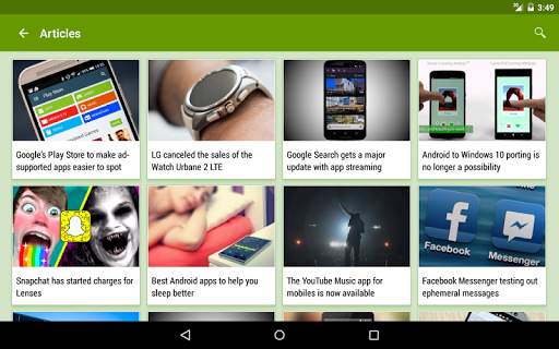 Droid Informer 10 تصوير الشاشة