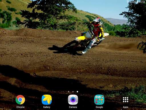 Motocross Live Wallpaper screenshot 8