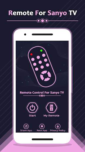 Remote Control for Sanyo TV - All Remotes screenshot 1