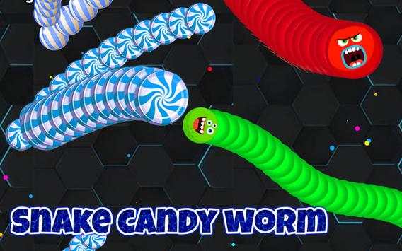 Worm Candy io - Snake Candy Sliter screenshot 6