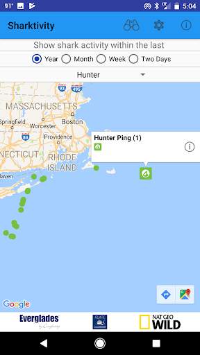 Sharktivity - White Shark App screenshot 2