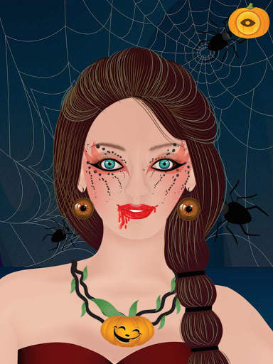 Halloween Girl Dress Up Game screenshot 11