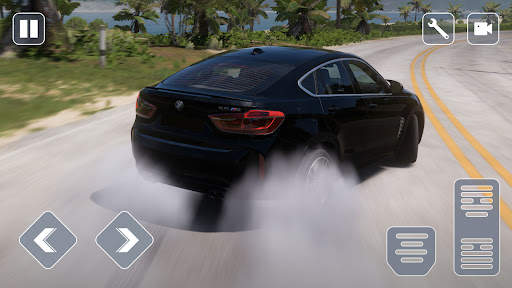 Car Driving Simulator BMW X6 screenshot 2