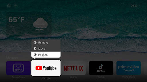 Emotn UI - Android TV launcher screenshot 2