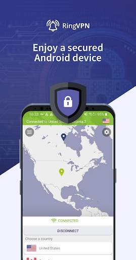 RingVPN: Premium VPN Fast , Safe & Unlimited screenshot 3
