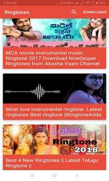Telugu Ringtones App screenshot 2