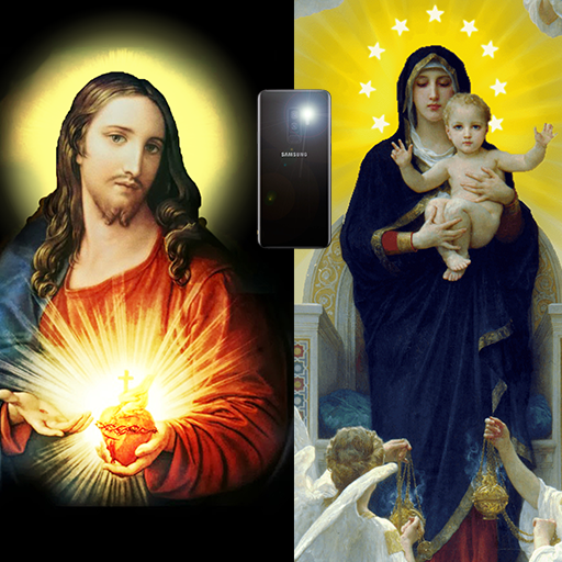 Jesus Mary - Flashlight Divine icon