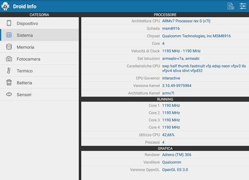 Droid Hardware Info screenshot 10
