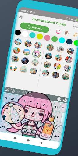 Theme Keyboard For Tocca screenshot 2