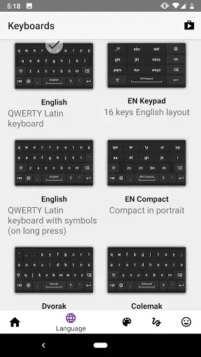 AnySoftKeyboard screenshot 2