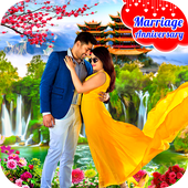 Marriage Anniversary Photo Editor icon