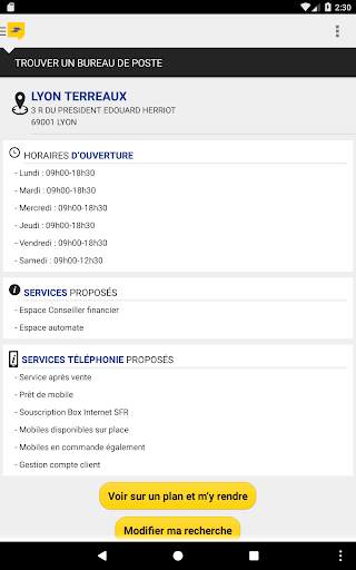Mon Espace La Poste Mobile screenshot 13