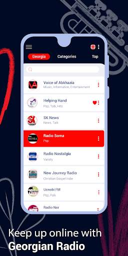 Georgian Radio - Live FM Player screenshot 2