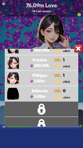 Sexy touch girls: idle clicker screenshot 7