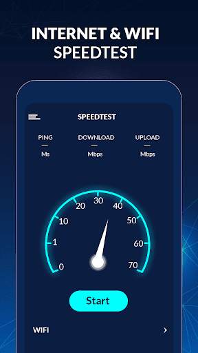 Free internet speed test - Wifi Speedtest Master screenshot 1