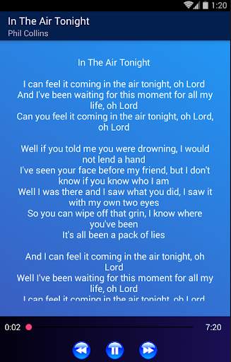 Phil Collins Songs screenshot 4