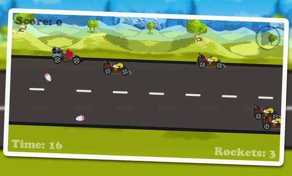 Angry Racing Bird 2017 screenshot 2