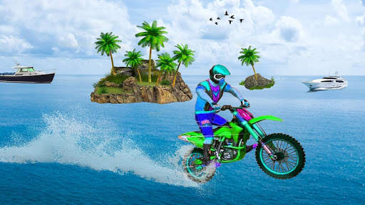 Real motorcycle Racing Game-New Stunt Driving Game screenshot 7