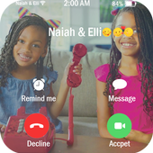 Fake Chat With : Nаіаh Аnd Ellі  Simulator Prank icon