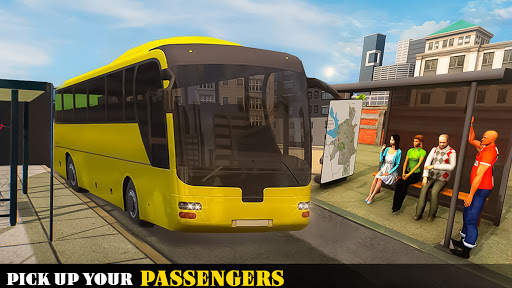 Simulator Bus: Mengemudi Bus City Coach - Bus Game screenshot 4
