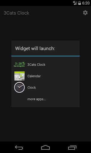 3Cats Clock Widget   Seconds скриншот 4
