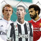 Ronaldo Vs Salah Vs Modric: Football Photo Editor icon