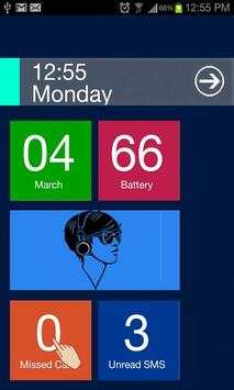 Blue Theme Go Locker screenshot 7