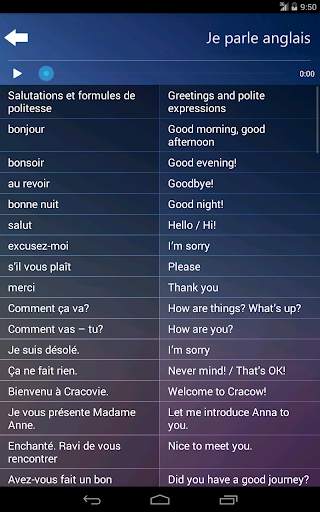 Je Parle Anglais - Audio cours screenshot 3