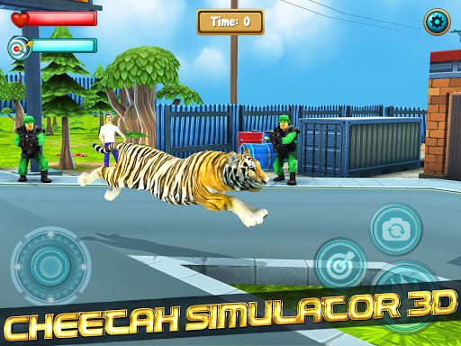 Wild Tiger Simulator: 3D Jurasic Park Adventure screenshot 7