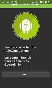 Update To Android 7 screenshot 4