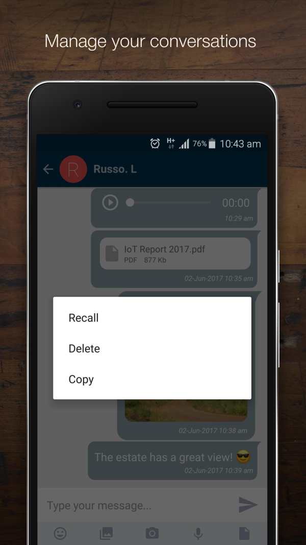 Ofyse Messenger screenshot 2