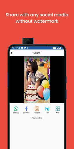 Free Happy Birthday Video Maker with Song and Name screenshot 8