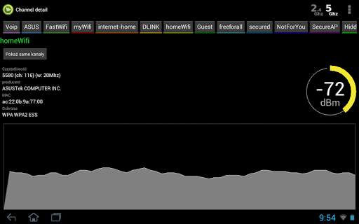 Wifi Analyzer screenshot 20