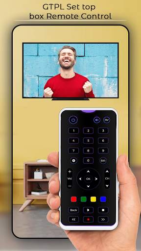 GTPL Set Top Box Remote Controller screenshot 2