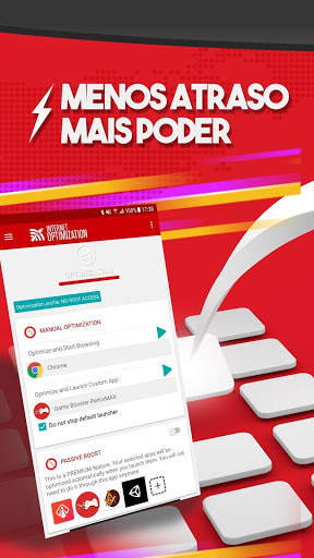Otimizador de Internet screenshot 1