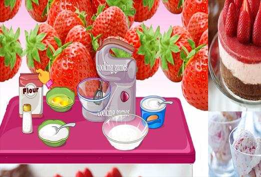 Cooking games strawberries with cream screenshot 4