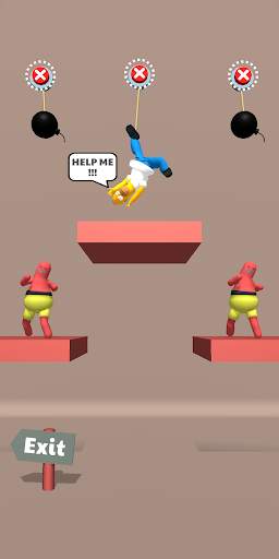 Save the Dude! - Rope Puzzle Game screenshot 5