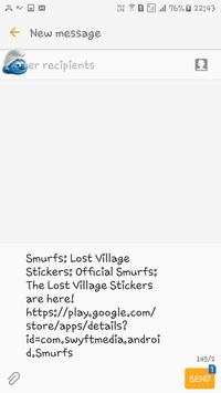 Smurfs: Lost Village Stickers screenshot 4