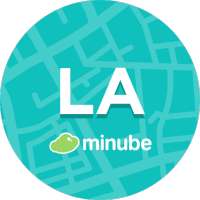 Los Angeles Travel Guide in English with map logo