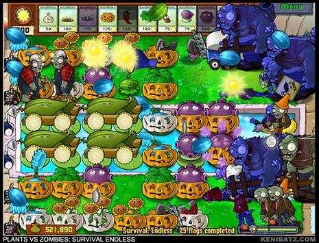 New Plants Versus Zombies Lock Screen HD Wallpaper screenshot 1