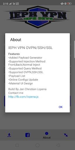 IEPH VPN (OVPN/SSH/SSL) screenshot 6