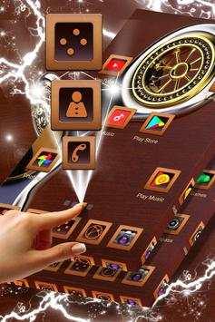 Chrome Spinner Launcher Theme screenshot 1