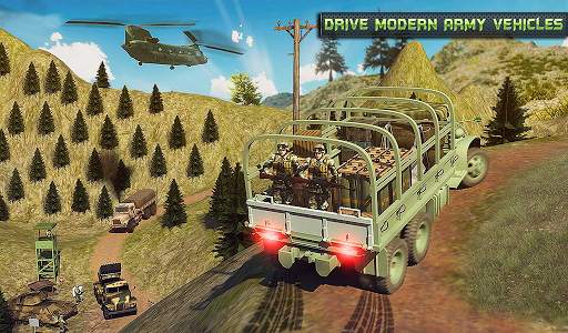 Offroad Army Transporter Truck screenshot 6