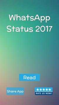 Latest Whatsapp Status 2017 screenshot 1