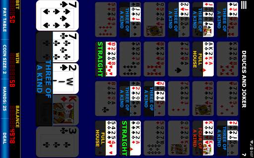 Jumbo Video Poker Free screenshot 16