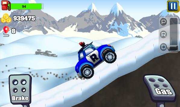 Super Robot Car Climb Racing screenshot 7